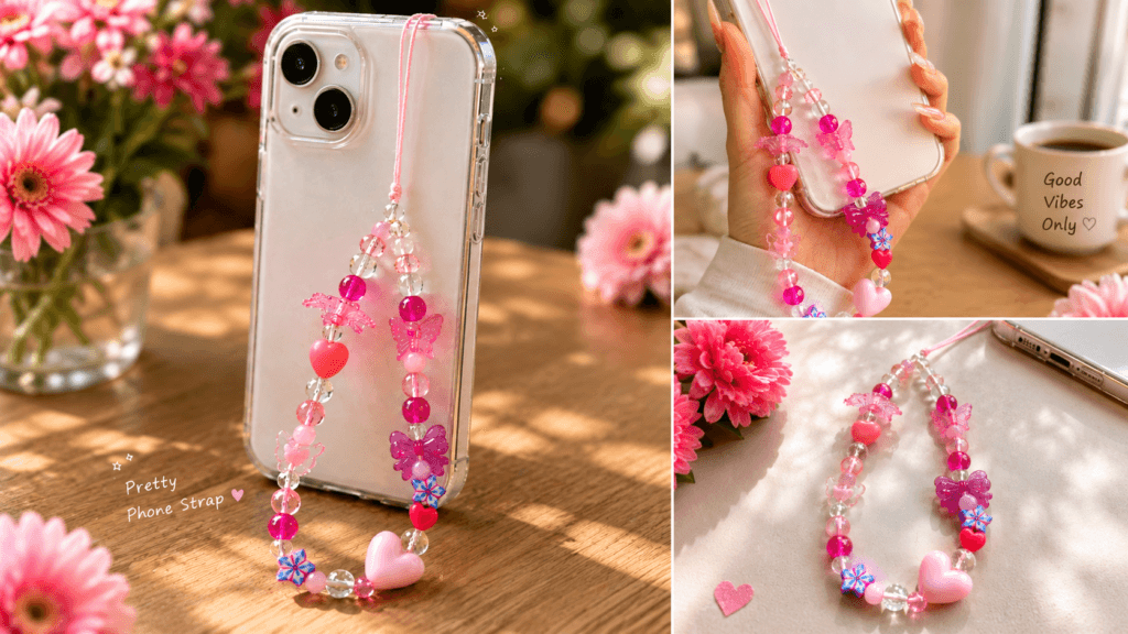 Explore Phone Strap — Clad Beads Craft